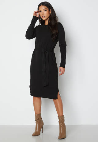Cava LS O-Neck Knit Dress