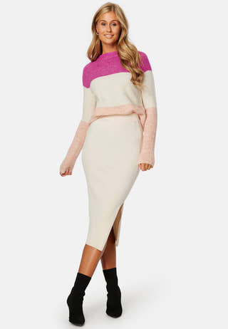 Ellen LS Colour Block Knit