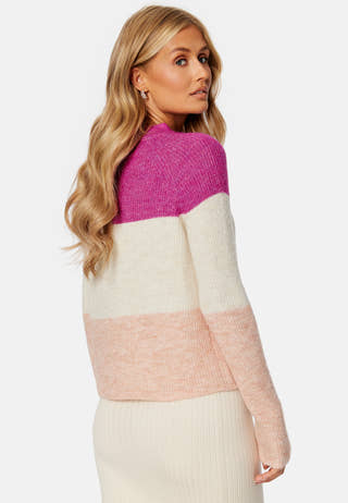 Ellen LS Colour Block Knit