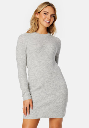 Ellen LS O-Neck Knit Dress