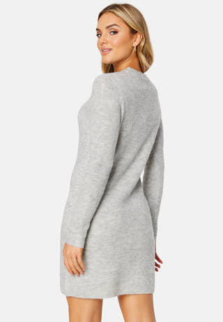 Ellen LS O-Neck Knit Dress