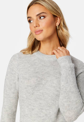 Ellen LS O-Neck Knit Dress