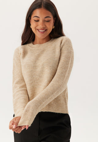 Ellen LS O-Neck Knit
