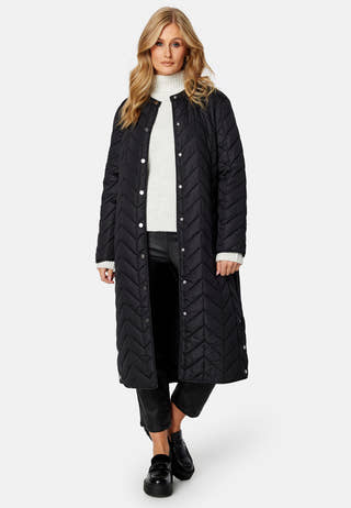 Fawn Long Quilted Jacket