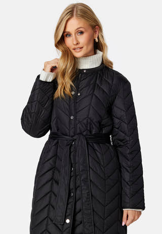 Fawn Long Quilted Jacket