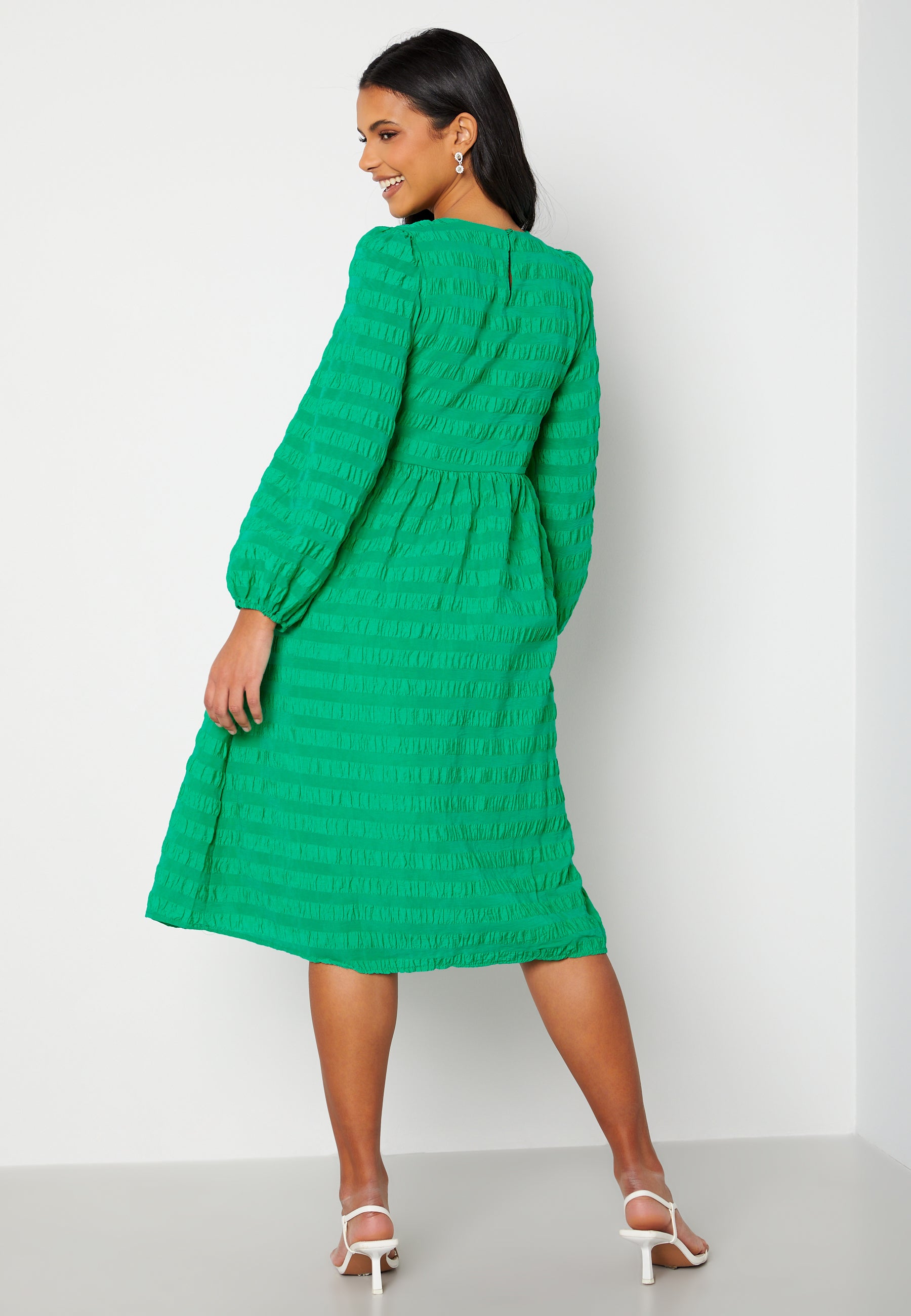 for love & lemons felicia midi dress Pieces – Felicia LS Midi Dress – Dresses – Green