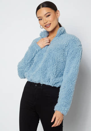 Ferna LS Cropped Teddy Sweat