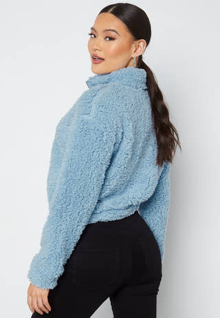 Ferna LS Cropped Teddy Sweat