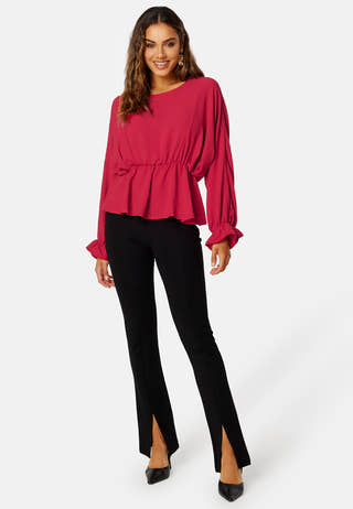 Flore LS O Neck Top
