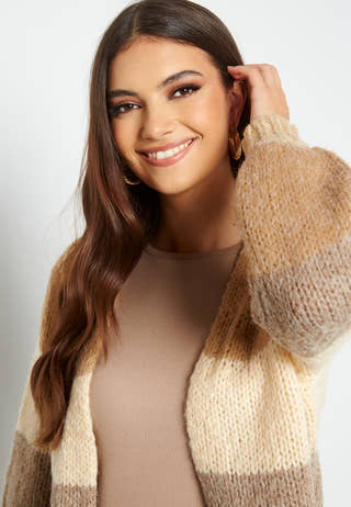 Fonda LS Wool Knit Cardigan