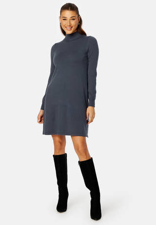 Jalina LS T-Neck Knit Dress