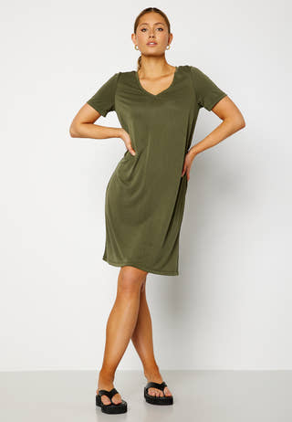Kamala SS Tee V-Neck Dress
