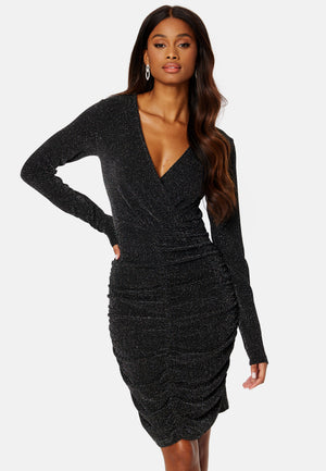 Lina LS V-Neck Dress