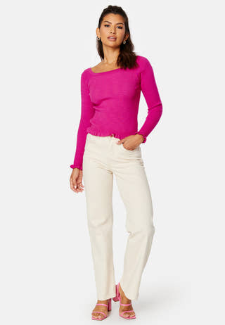 Nia LS Off Shoulder Knit