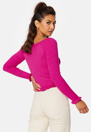 Nia LS Off Shoulder Knit