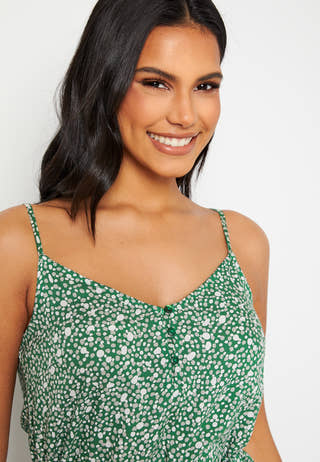 Nya Slip Button Dress