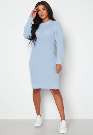 Olivia LS O-Neck Knit Dress