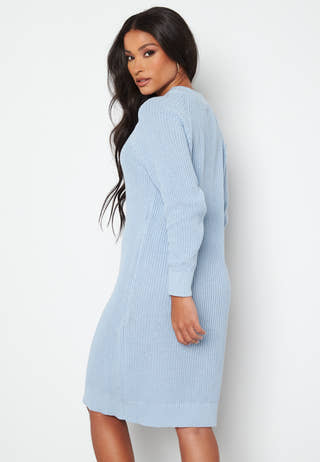 Olivia LS O-Neck Knit Dress