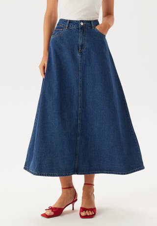 Pcabbi Mw A-shape Ankle Skirt