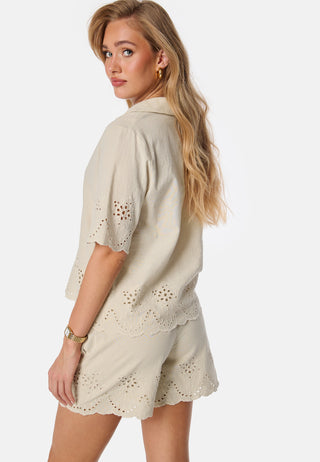Pcalmina Embroidery Shirt
