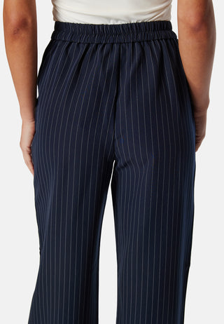 Pcbozzy Hw Wide Striped Pants