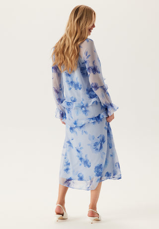 Pcclara Ls Long V-neck Dress