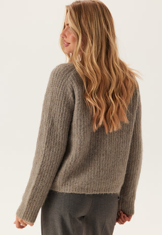 Pccleo Ls O-neck Chunky Knit