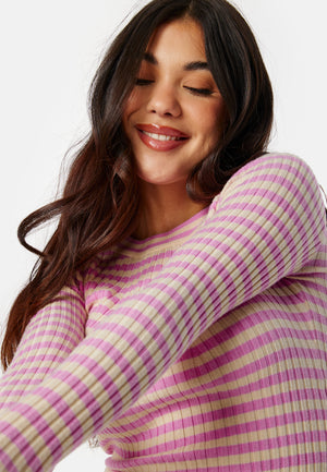 Pccrista LS O-Neck Knit