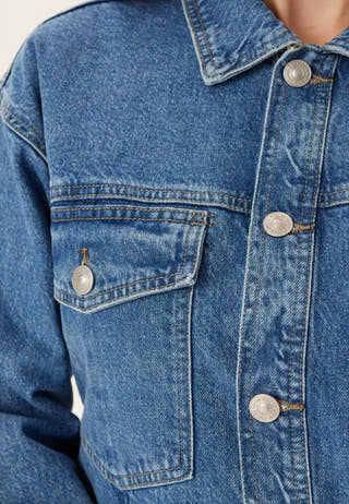 Pcelma Denim Jacket Noos