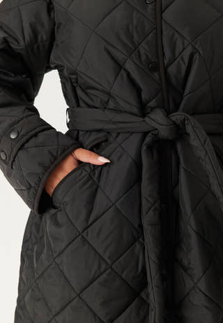 Pcemily Long Quilted Jacket