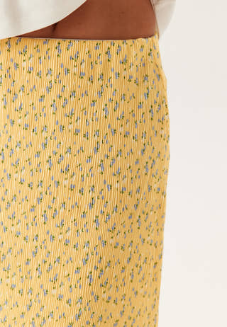 Pcflora Hw Midi Skirt