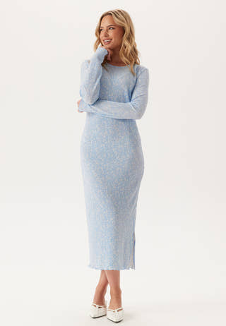 Pcflora Ls Midi Dress