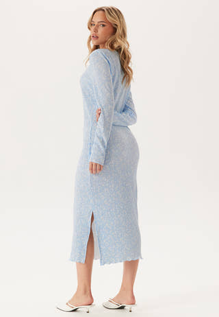Pcflora Ls Midi Dress