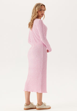 Pcflora Ls Midi Dress