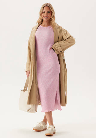 Pcflora Ls Midi Dress