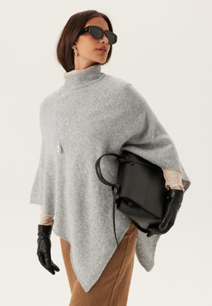 Pcfortuna High Neck Poncho
