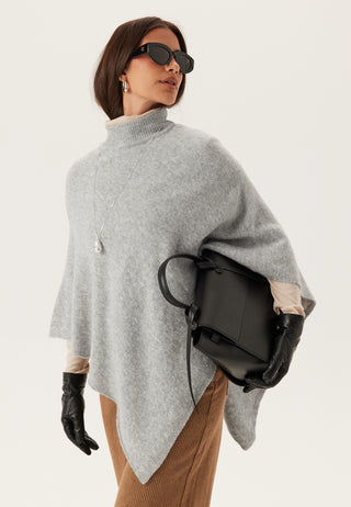 Pcfortuna High Neck Poncho