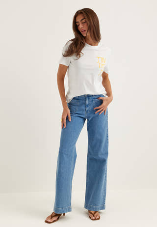 Pcgigi Ss Printed T-shirt