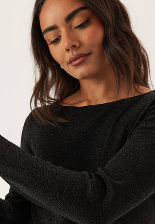 Pcjina Ls Boatneck Top Jrs