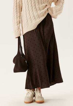 Pcjytta Hw Ankle Satin Skirt