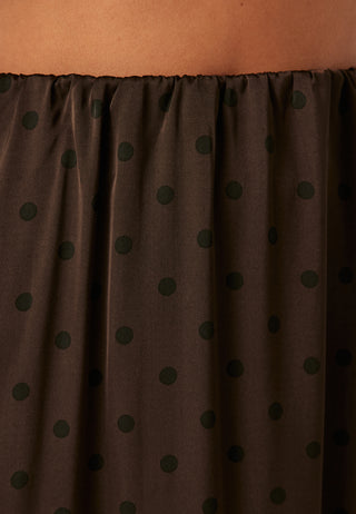 Pcjytta Hw Ankle Satin Skirt