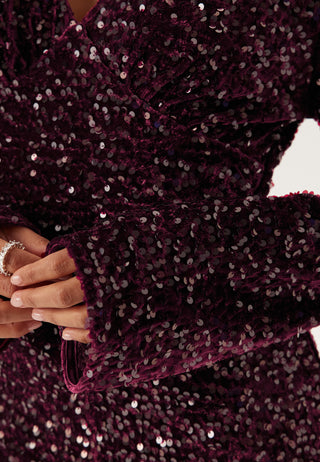 Pckam Ls V-neck New Dress Jrs