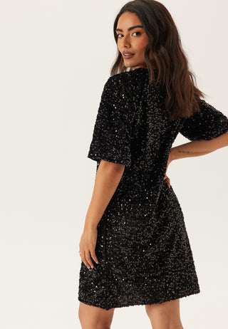 Pckam Ss Puff Sleeves Dress