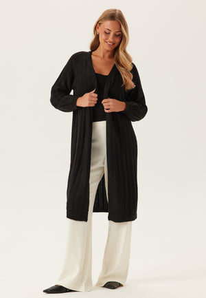 Pcmaggy Ls Long Knit Cardigan