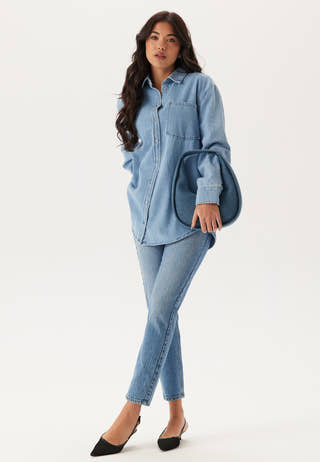 Pcmaisie Ls Denim Shirt