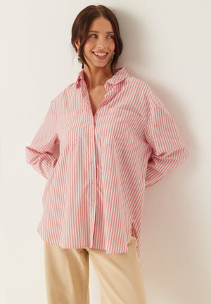 Pcmelia Ls Loose Shirt