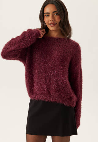 Pcmie Ls O-neck Knit