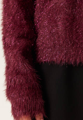 Pcmie Ls O-neck Knit