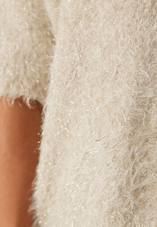 Pcmie Ss O-neck Knit