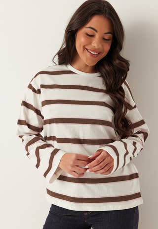 Pcmila Ls Loose Tee Jrs